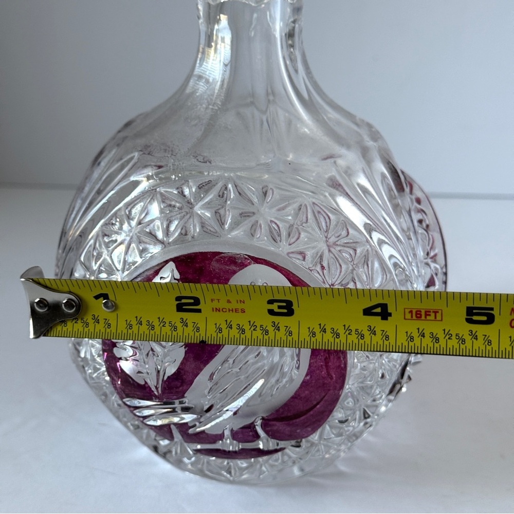 Hofbauer Byrdes Collection, The Ruby Decanter & Stopper | Wine Decanter - Picture 9 of 9